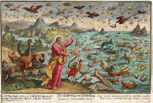 Creation of Animals Sadeler 1585